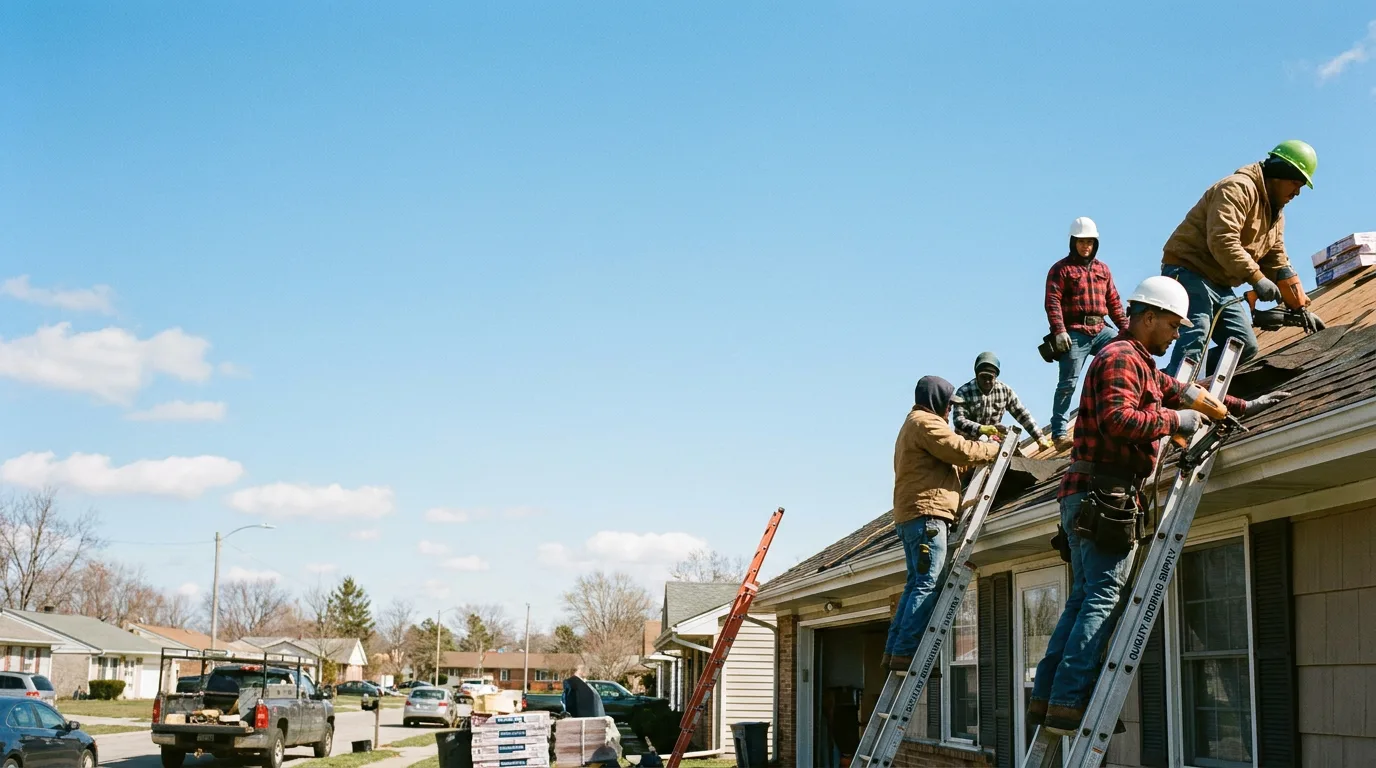 Roofing in Wolcott, IN near me